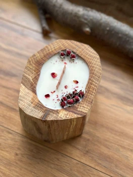 Свічка Kora Candle Яблучний пиріг 150 г 30 годин