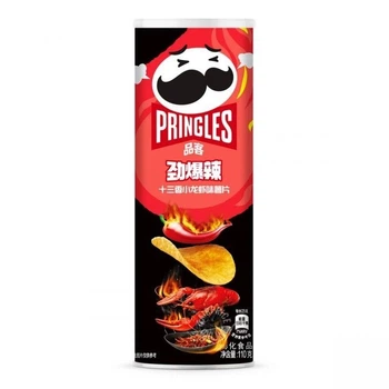 Чипсы Pringles Scorchin Spicy Crayfish 110 г