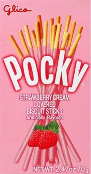 Палочки Pocky Glico Клубника Крем 45 г