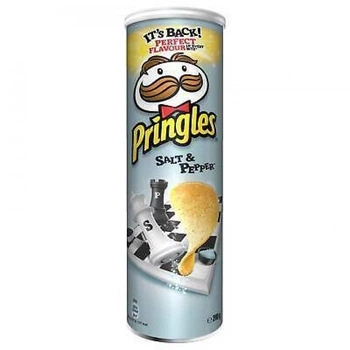 Чипсы Pringles Соль и Черный Перец 165 г