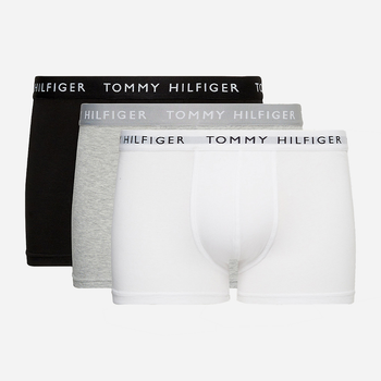 Набір трусів шорти Tommy Hilfiger UM0UM02203-0XK XXL 3 шт Білий/Сірий/Чорний (8720113397232)