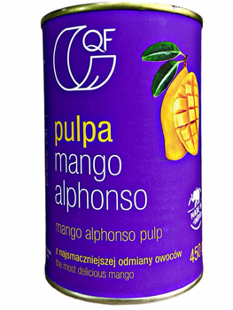 Пюре манго alphonso 100% натуральне без цукру 450г