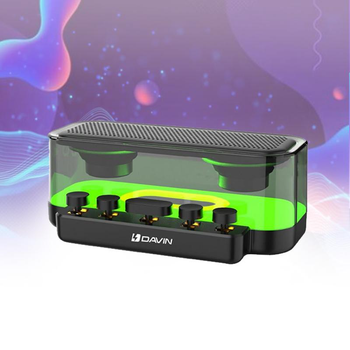 Портативная Bluetooth колонка Davin SPOI с RGB подсветкой беспроводная