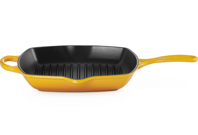 Сковорідка-гриль Le Creuset Signature 26 см чавунна квадратна Nectar (20183266720422)