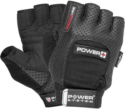 Рукавички для фітнесу Power System Power Plus PS-2500 XL Black (PS-2500_XL_Black)