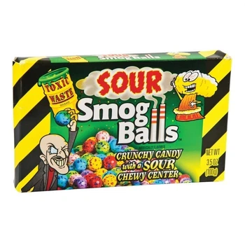Кислые конфеты Toxic Waste Smog Balls 100 г