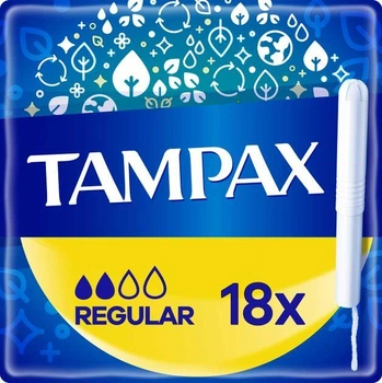Тампоны Tampax Compak Regular с аппликатором 18 шт