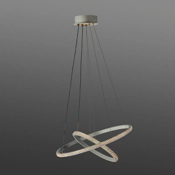 Люстра підвісна світлодіодна-LED кільця DIMMER Sneha (9965498832A/78w WHITE)
