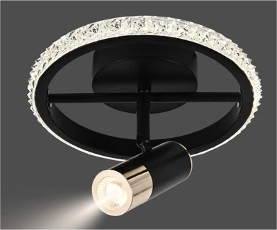 Люстра светодиодная-LED с дополнительным плафоном Sneha (99651316073/200 BLACK)