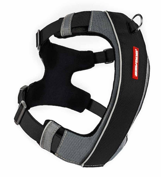 Шлейка для собак Ezydog Harness X-Link 19-35 кг L Black (9346036009282)