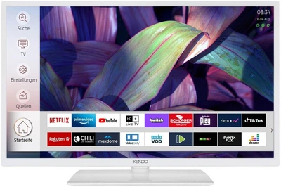 Телевизор 32 дюйма KENDO 32 LED 5222 W (Full-HD LED HDR Linux Smart TV) Б/У