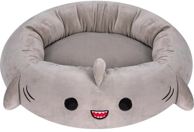 Лежак для собак Squishmallows Shark Grey (0191726502159)