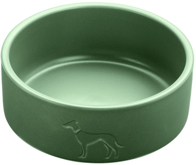 Miska ceramiczna dla psów Hunter Osby 350 ml Khaki (4016739689870)