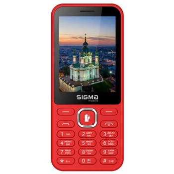 Мобільний телефон Sigma X-style 31 Power Type-C червоний