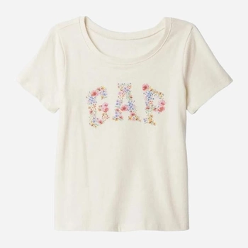 Koszulka dziecięca dziewczęca GAP 862236-01 99-104 cm Beżowa (1200132503458)