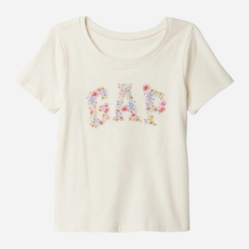 Дитяча футболка для дівчинки GAP 862236-01 111-116 см Бежева (1200132503465)