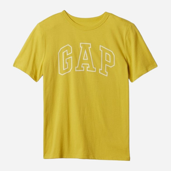 Дитяча футболка для хлопчика GAP 885753-01 129-137 см Жовта (1200132504363)