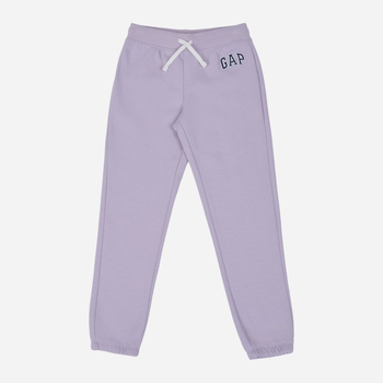 Дитячі спортивні штани-джогери для дівчинки GAP 845041-01 99-114 см Фіолетові (1200131779779)
