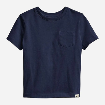 Дитяча футболка для хлопчика GAP 669948-11 99-107 см Темно-синя (1200055510274/500061970873)