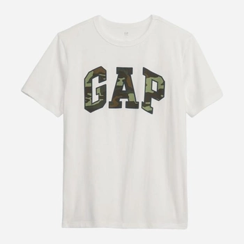 Підліткова футболка для хлопчика GAP 424016-04 145-153 см Біла (1200112171691)