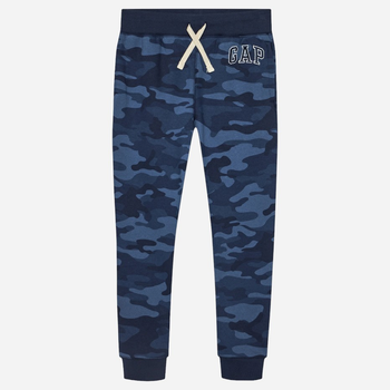 Дитячі спортивні штани-джогери для хлопчика GAP 550068-00 129-137 см Сині (1200047107079)