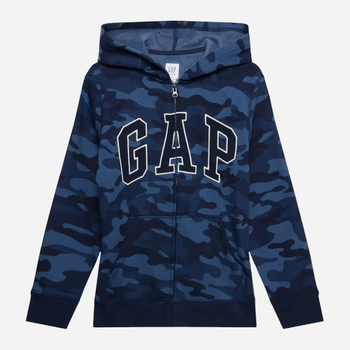 Підліткова толстовка з капюшоном для хлопчика GAP 419551-00 152-165 см Cиня (1200034180788)