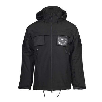 Куртка тактична Soft Shell чорний Pancer Protection (58)