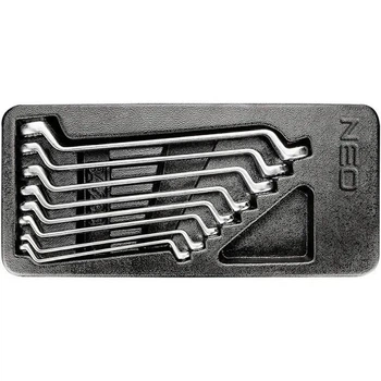 Ключі накидні вигнуті NEO 6 - 22 мм, набір 8 шт