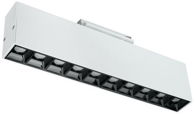 Lampa szynowa DPM X-Line LED liniowa regulowana 10 W 750 lm biała (STF2-10W-W)