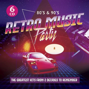 VARIOUS – Retro Music Party. 80`S & 90`S (6CD, Digipack, EU)