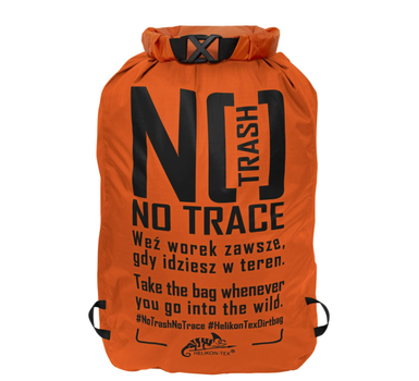 Сумка-Мішок для сміття Багаторазовий Helikon-Tex Оранжевий DIRT BAG (AC-DTB-NL-2401A)
