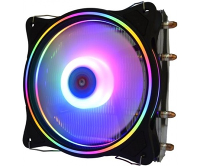 Кулер для процесора Cooling Baby R44, алюміній, 1x120 мм RGB, Intel 115x/1200/1366, AMD AMx/FMx