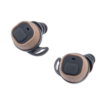 Активні захисні навушники (беруші) Earmor M20 Tactical Earbuds Coyote Brown