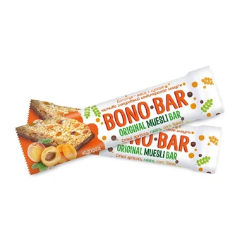 Батончик Bono-Bar курага батончик-мюслі частково глазурований Vale 40 гр