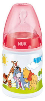 Пляшечка для годування Nuk First Choice Winnie The Pooh Latex 0-6 місяців 150 мл (4008600120643)