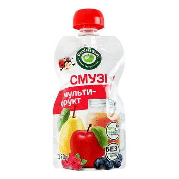 Пюре фруктове Garden Gadz “Смузі мультифрукт” 120 г