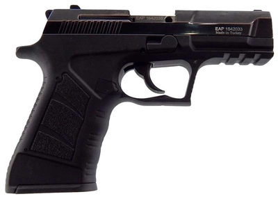 Стартовый пистолет Ekol Alp black, Сигнальный пистолет под холостой патрон 9мм, Шумовый