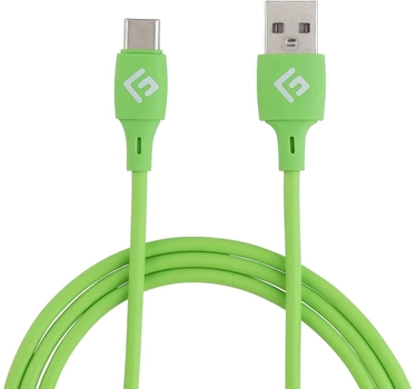 Kabel Floating Grip USB Type-C - USB Type-A 0.5 m Green (5713474046201)