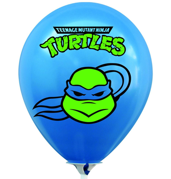 Повітряні Кульки З Малюнком Черепашка Ніндзя Turtles | Блакитний