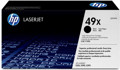 Toner HP 49X Q5949X laserowy Black 6 000 stron (Q5949X)