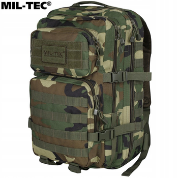 Большой рюкзак Mil-Tec Assault Woodland 36 л 14002220