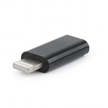 Переходник TYPE-C на Lightning, Cablexpert A-USB-CF8PM-01 (Type-C USB розетка)