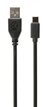 Кабель Cablexpert CCP-USB2-AMCM-10, премиум качество USB 2.0 A-папа/C-папа, 3,0 м. черный