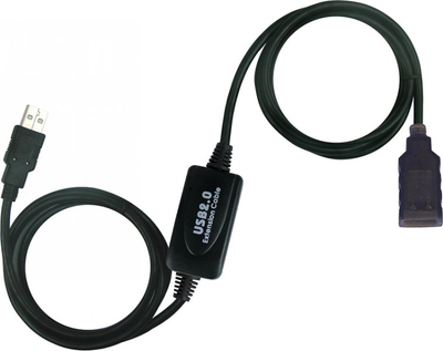 Активный удлинитель USB Viewcon VV043-25, USB2.0 AMAF, 25м