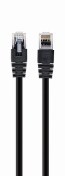 Патч корд Cablexpert PP12-3M/BK, UTP, категория. 5E, литой, 50u" штекер с фиксатором, 3 м, черный