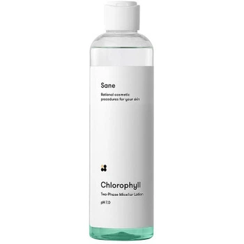 Мицеллярная вода Sane Chlorophyll Two-Phase Micellar Lotion Двухфазная 250 мл (4820266830342)