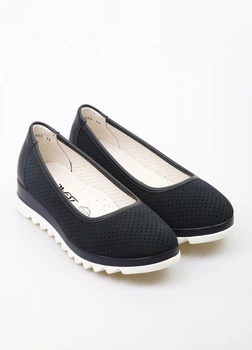 Туфлі для дівчинки Qwest 34 Темно-синій (PK-202T-Z1-1933-Navy-blue)