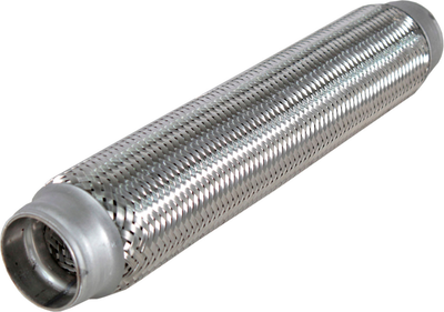 Гофра глушителя 45х350мм. 3-х слойная (CarLine) (длинный фланец) CL 45х350