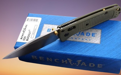 Нож складной Benchmade 535BK Silver (для туризма, рыбалки, охоты)