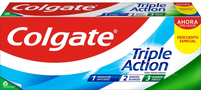 Зубна паста Colgate B Triple Action 2 х 75 мл (8718951455405)